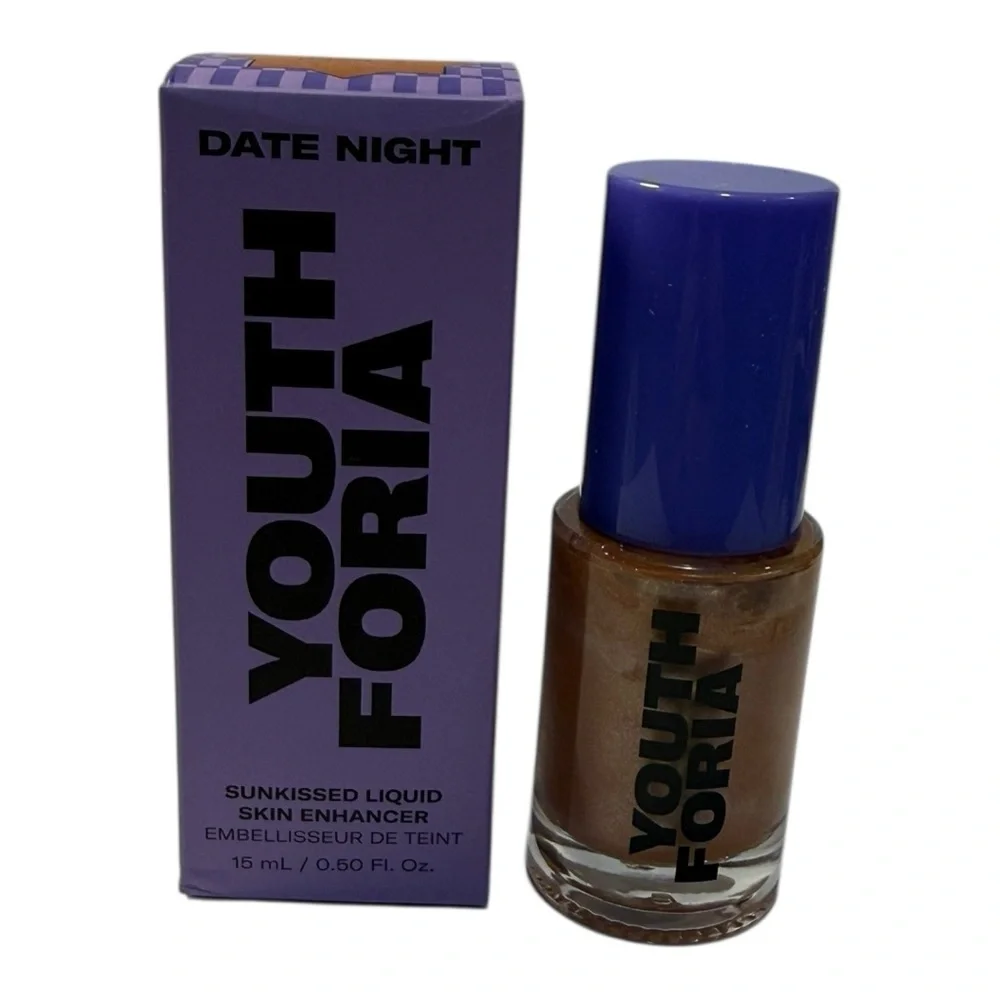 Youthforia Date Night Sunkissed Liquid Skin Enhancer Bronzy 0.5 oz NEW
